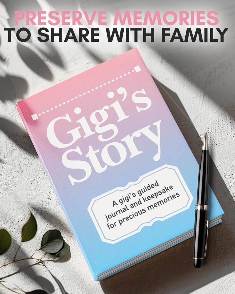 Coco & Lan Gigi's Story Journal: A Meaningful Keepsake for Gigi to Share Her Life Journey and Memories, Book Includes 250+ Prompt Questions, Sentimental Gifts Idea for Mother's Day, Birthday, Christmas - Image 5